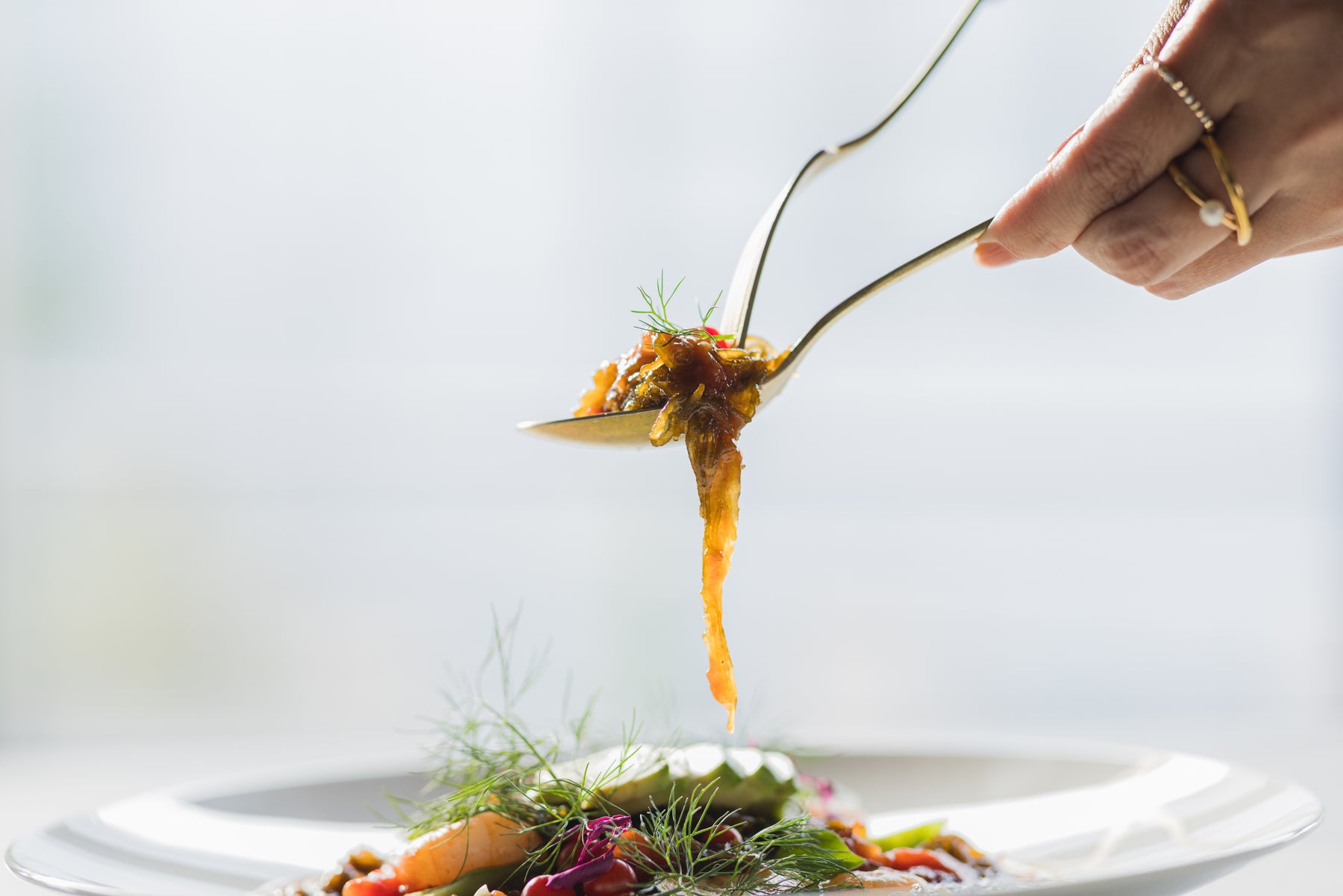 つけもずくの食べ方イメージ