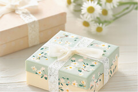 手土産を<br>
渡したいとき