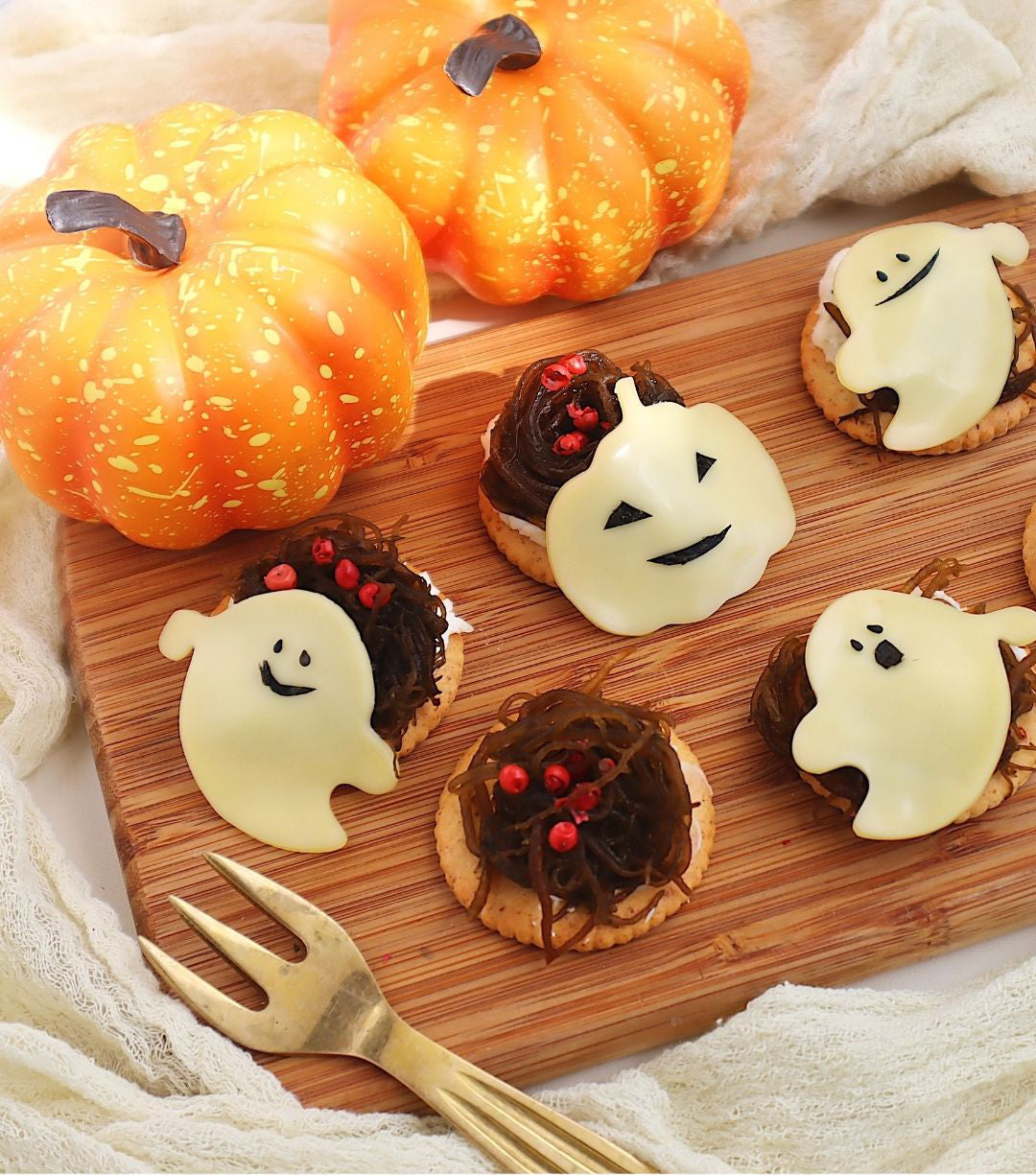 もずくとチーズの
ハロウィンフード